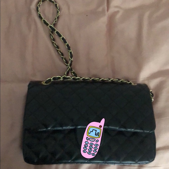 Handbags - Black Quilted bag Handbags - Black Quilted bag